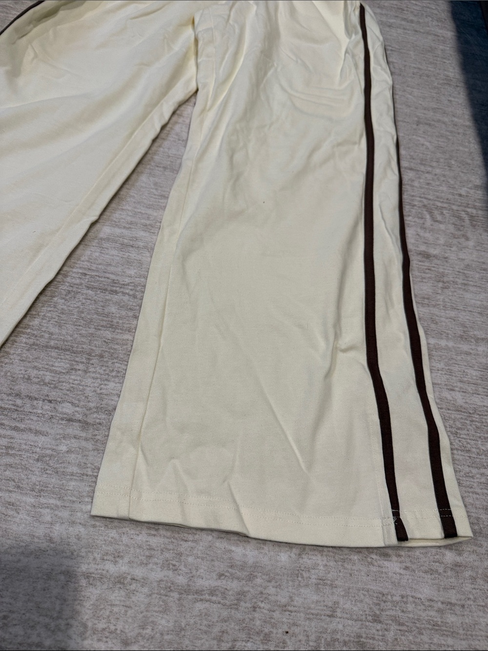 NWT White Fox Make Me Promises Pants Cream womens medium - Picture 11 of 14